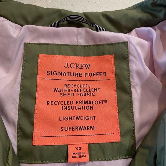 J. Crew Puffer Jacket Size XS - Picture 3 of 7